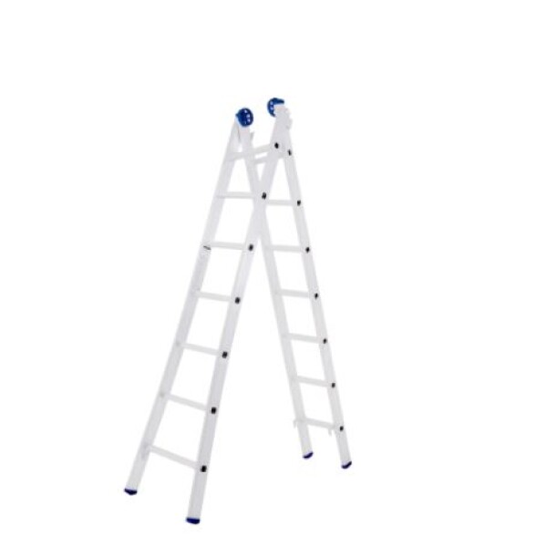 ESCALERA EXTENSIBLE 2X7 PLATEADO