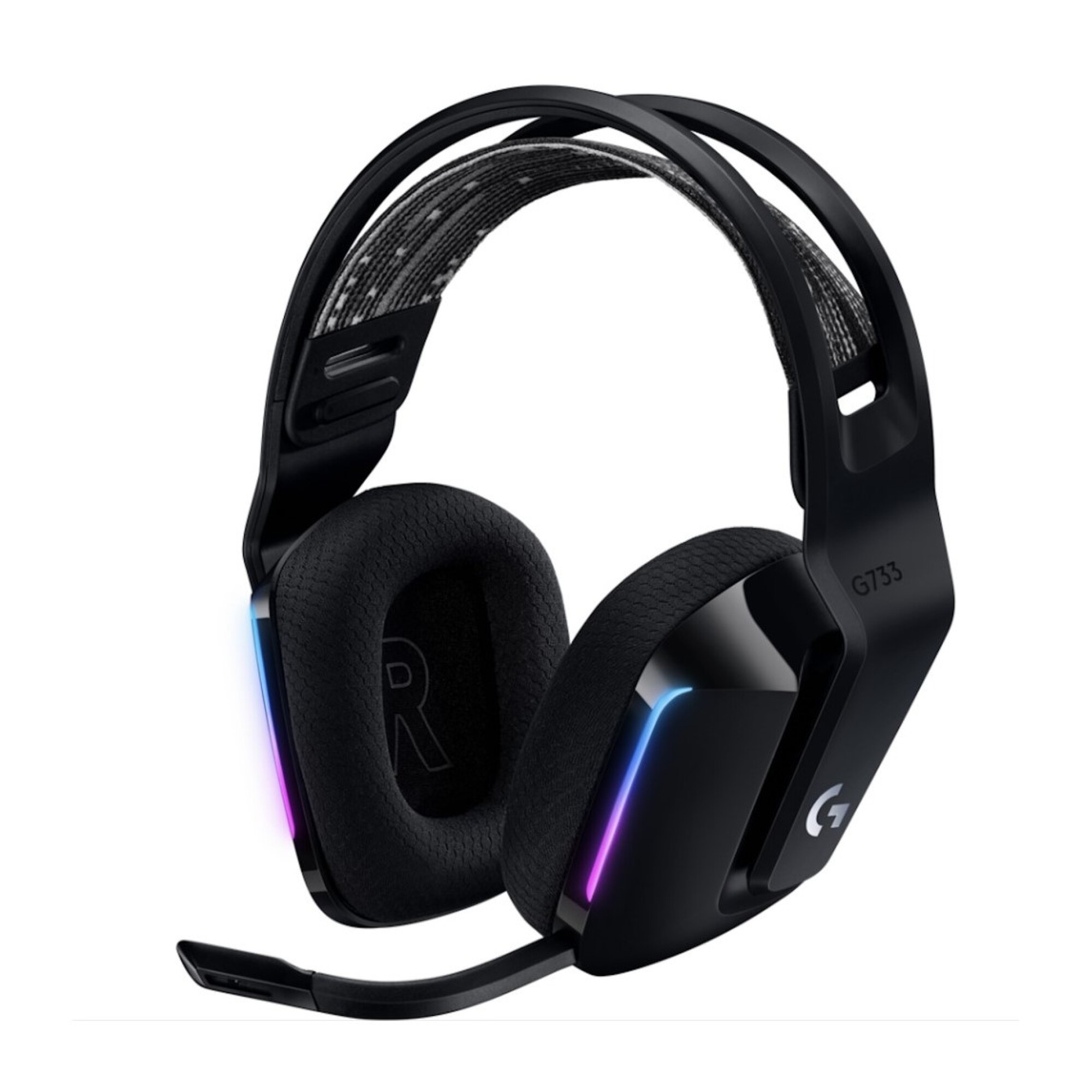 AURICULARES LOGITECH G733 GAMING HEADSET INALÁMBRICOS RGB - Negro — Cover  company