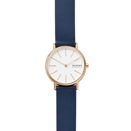Reloj Skagen Signatur Cuero Azul SKW2838 0