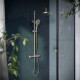 Griferia Barra Ducha En Ac Inox Color Brushed Nickel - Serie Signature GRIS-BRUSHED NICKEL
