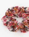 Skunzies Estampados Scrunchie Floral - Combinacion Bicolor