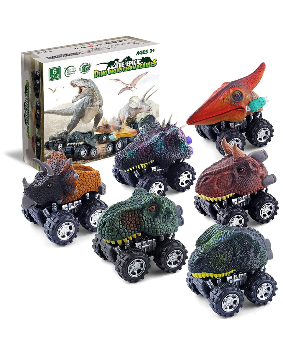 Set de 6 camiones Dino Monster Machines The Epic Pack 