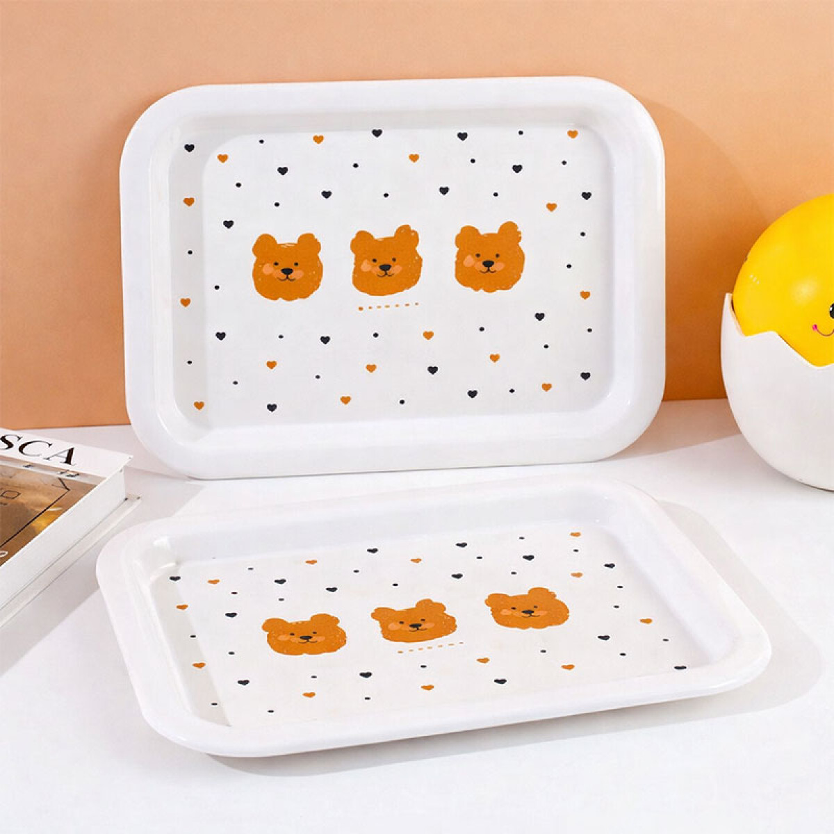 Bandeja de melamina osos 32.5x23x2.5cm - Bandeja De Melamina Osos 32.5x23x2.5cm 