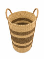 CESTA DE YUTE MULTICOLOR