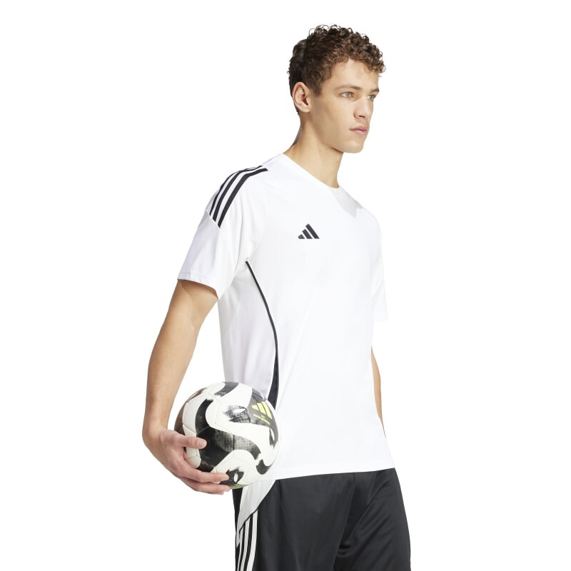 Remera Adidas Tiro 24 de Hombre - IS1019 Blanco-negro