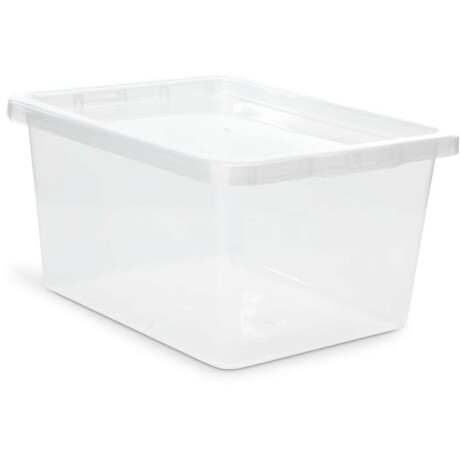 Caja BASIC BOX 20L con tapa Transparente