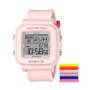 Reloj CASIO BABY-G BGD10L-4DR en Resina Rosado Esfera 43mm 0