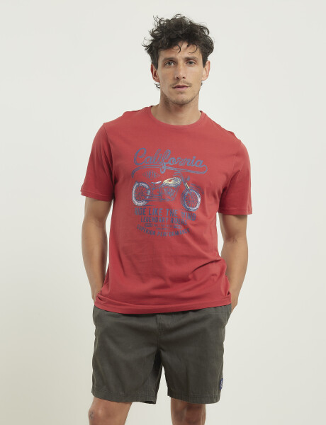 T-shirts Harry Rojo Oscuro