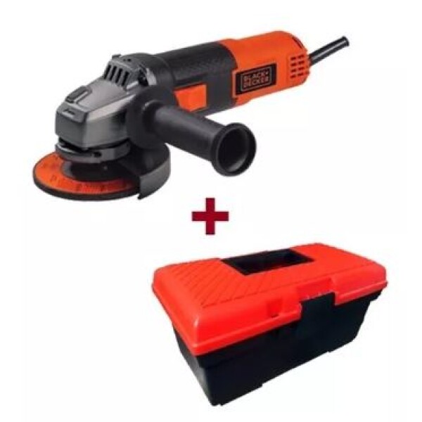 Amoladora Black And Decker 820w + Caja Herramientas! Amoladora Black And Decker 820w + Caja Herramientas!