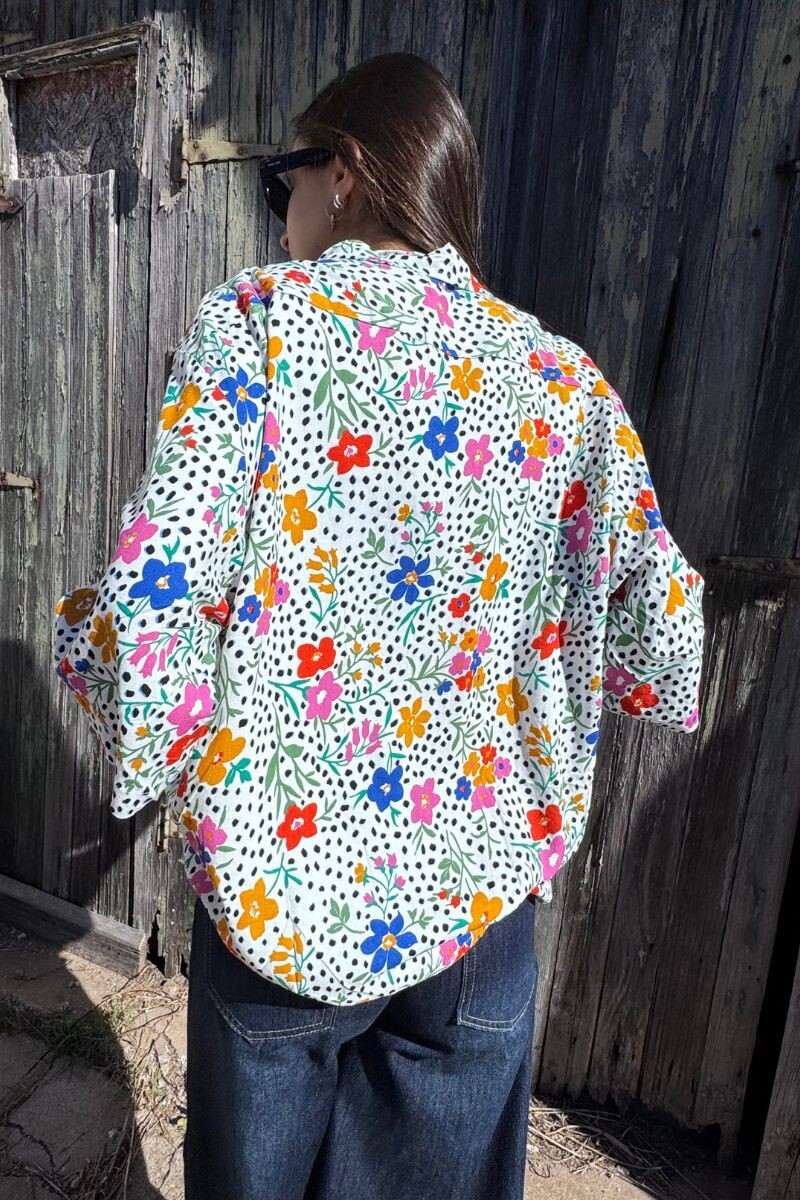 Camisa Flora Estampado floral