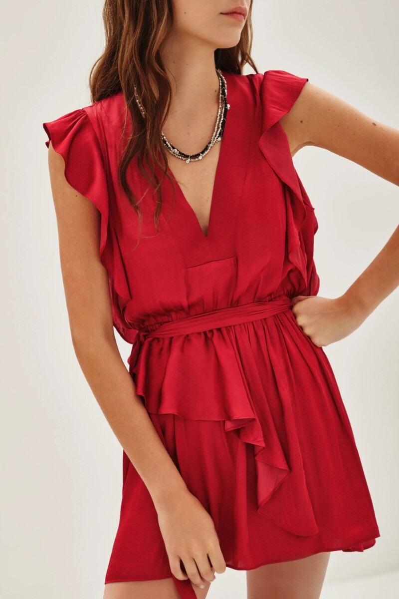 Vestido Blondie Rojo