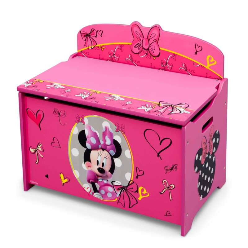 Baúl para juguetes Minnie Mouse Disney Deluxe Baúl para juguetes Minnie Mouse Disney Deluxe