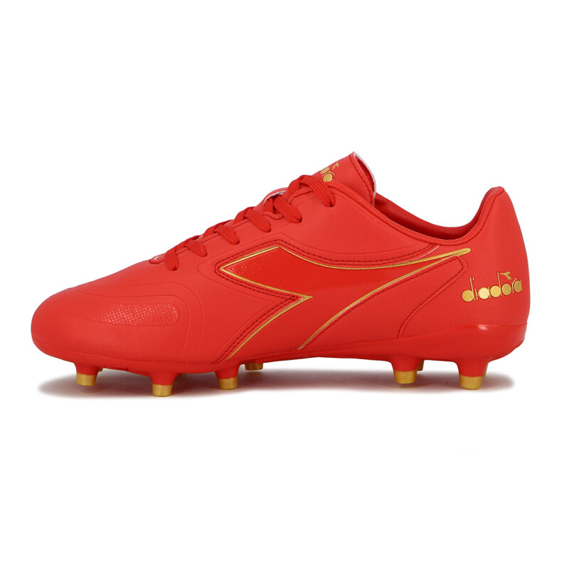 Diadora BARRICA Futbol MD Men Rojo-Dorado Rojo-Dorado