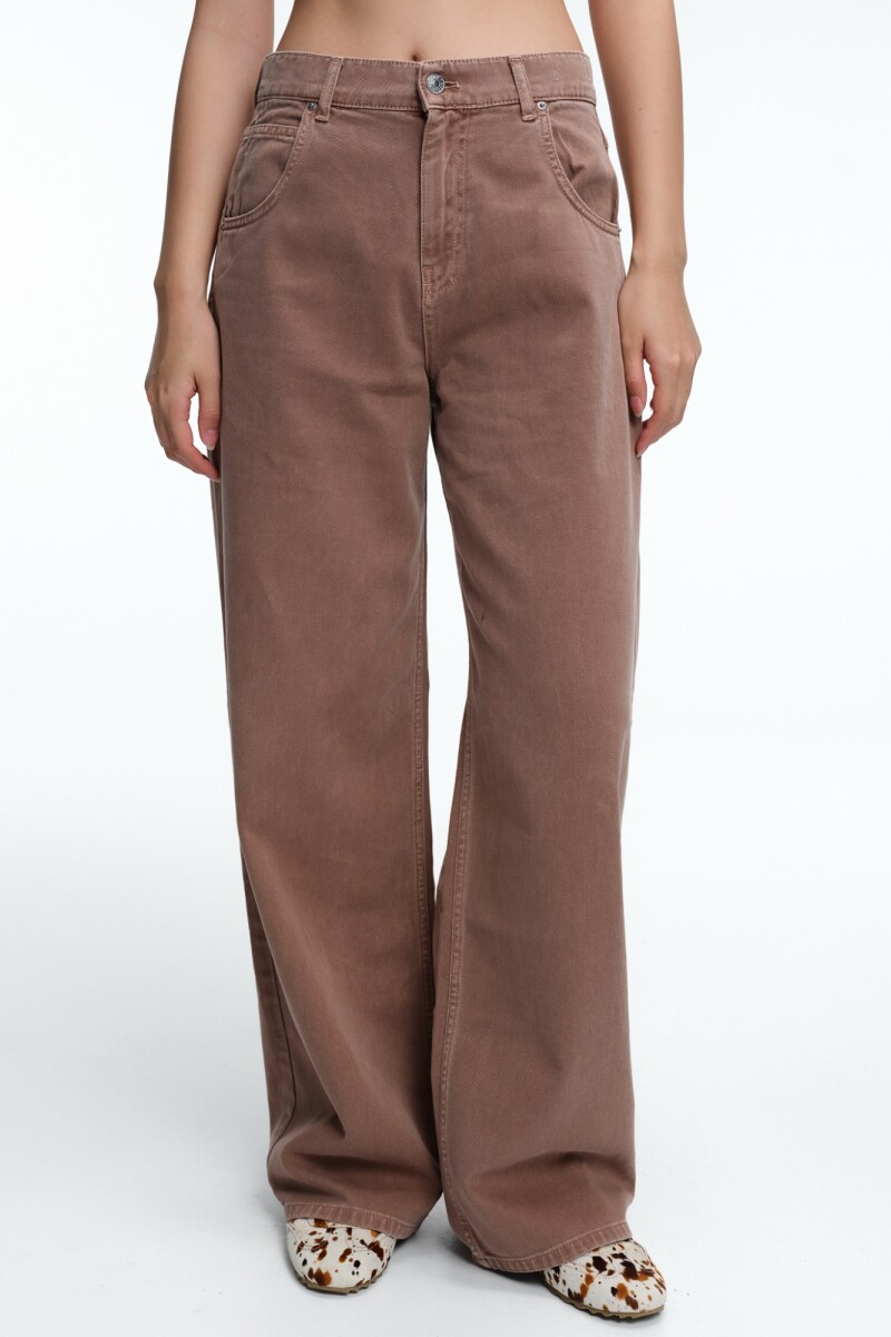 PANT ANCHO Beige