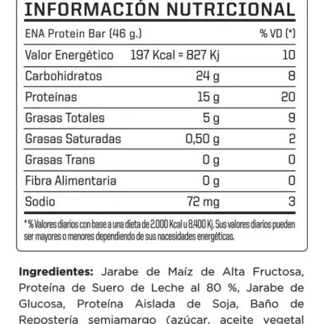 ¡OFERTA IMPERDIBLE! Protein Bar Caja x16 ENA Banana Split ¡OFERTA IMPERDIBLE! Protein Bar Caja x16 ENA Banana Split