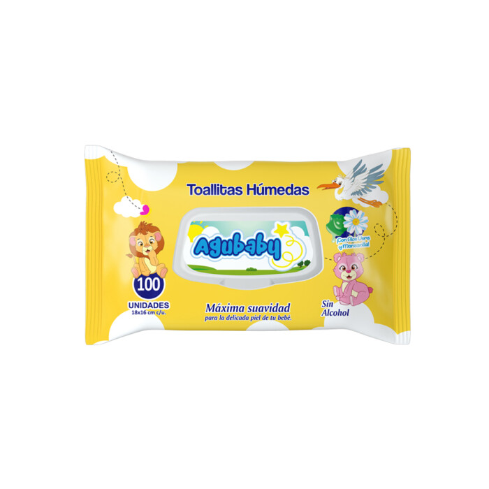 AGUBABY TOA HUM MANZANILLA X 100 UN única