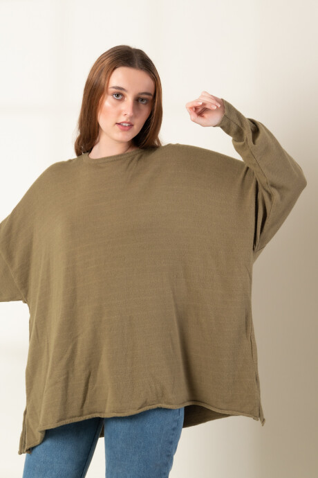 SWEATER GRONBY MILITAR