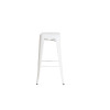 Taburete Tolix Hogar Pub Muebles Blanco