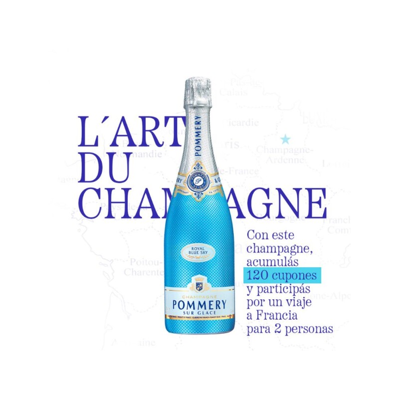 Pommery Blue Sky 750ml Pommery Blue Sky 750ml