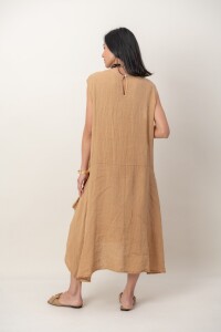 VESTIDO ADAMINA Camel