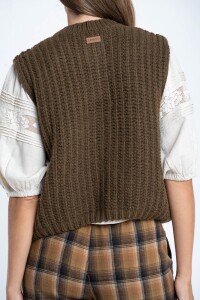 Chaleco Lana Oliva