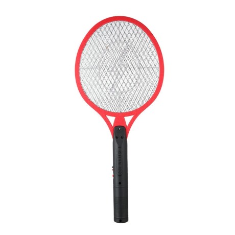 Raqueta Eléctrica Mata Insectos Moscas Mosquitos ROJO