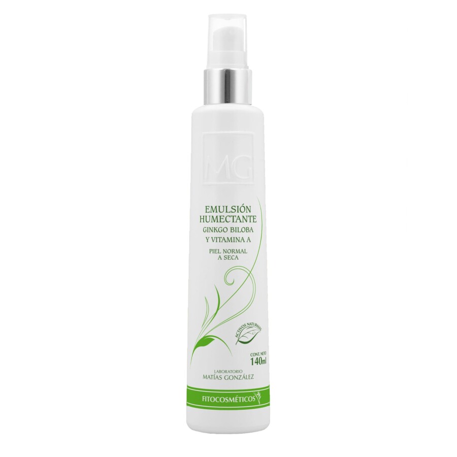 Emulsión Humectante con Vit. A y Ginkgo Biloba Emulsión Humectante con Vit. A y Ginkgo Biloba