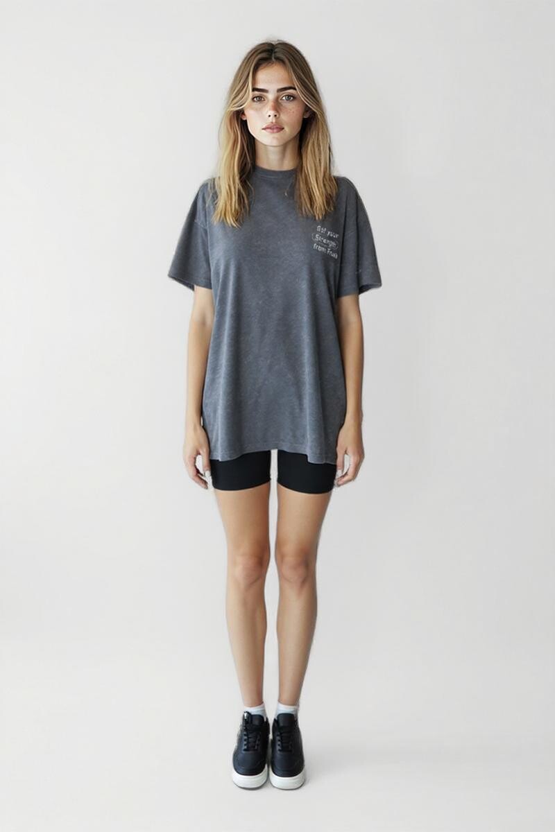 Remera Selma - Gris oscuro 