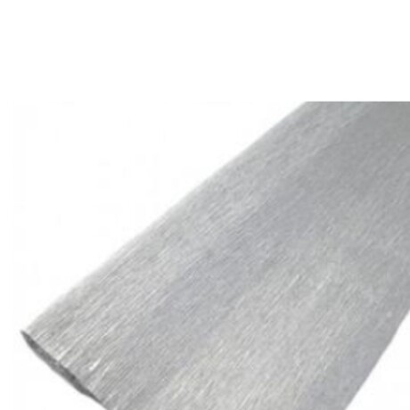 PAPEL CREPE METALIZADO GRIS 1m X 0.90 1pcs PAPEL CREPE METALIZADO GRIS 1m X 0.90 1pcs