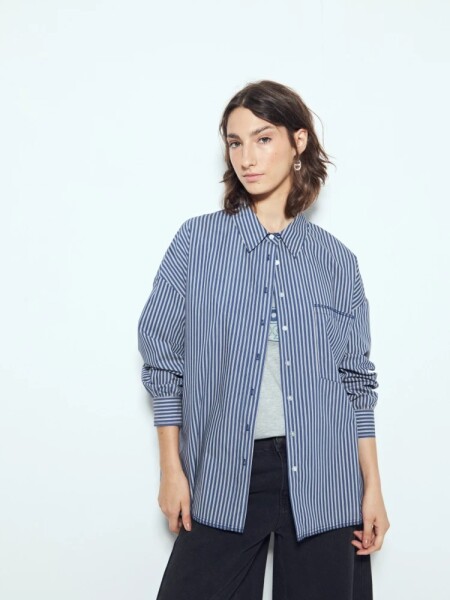 CAMISA P.CAKE CASTILANA AZUL