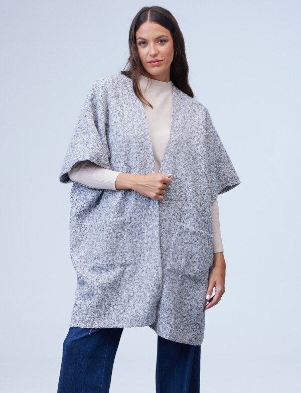 Kimono Bolsillos GRIS