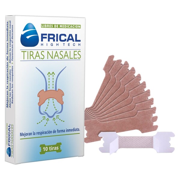 Tiras nasales Respira Bien 10 unidades Tiras nasales Respira Bien 10 unidades
