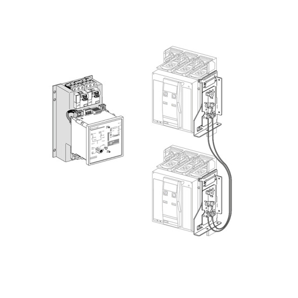 Doble vía Schneider automática completa MG4329