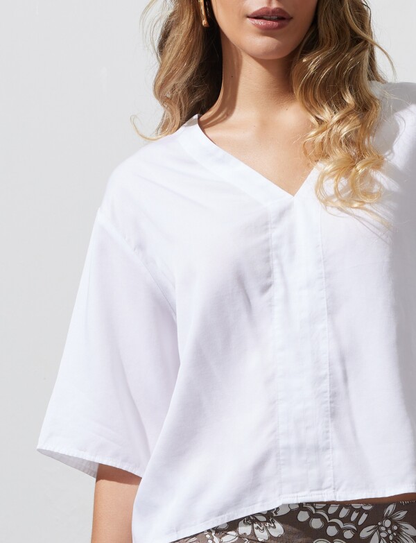 Blusa Lyocell BLANCO