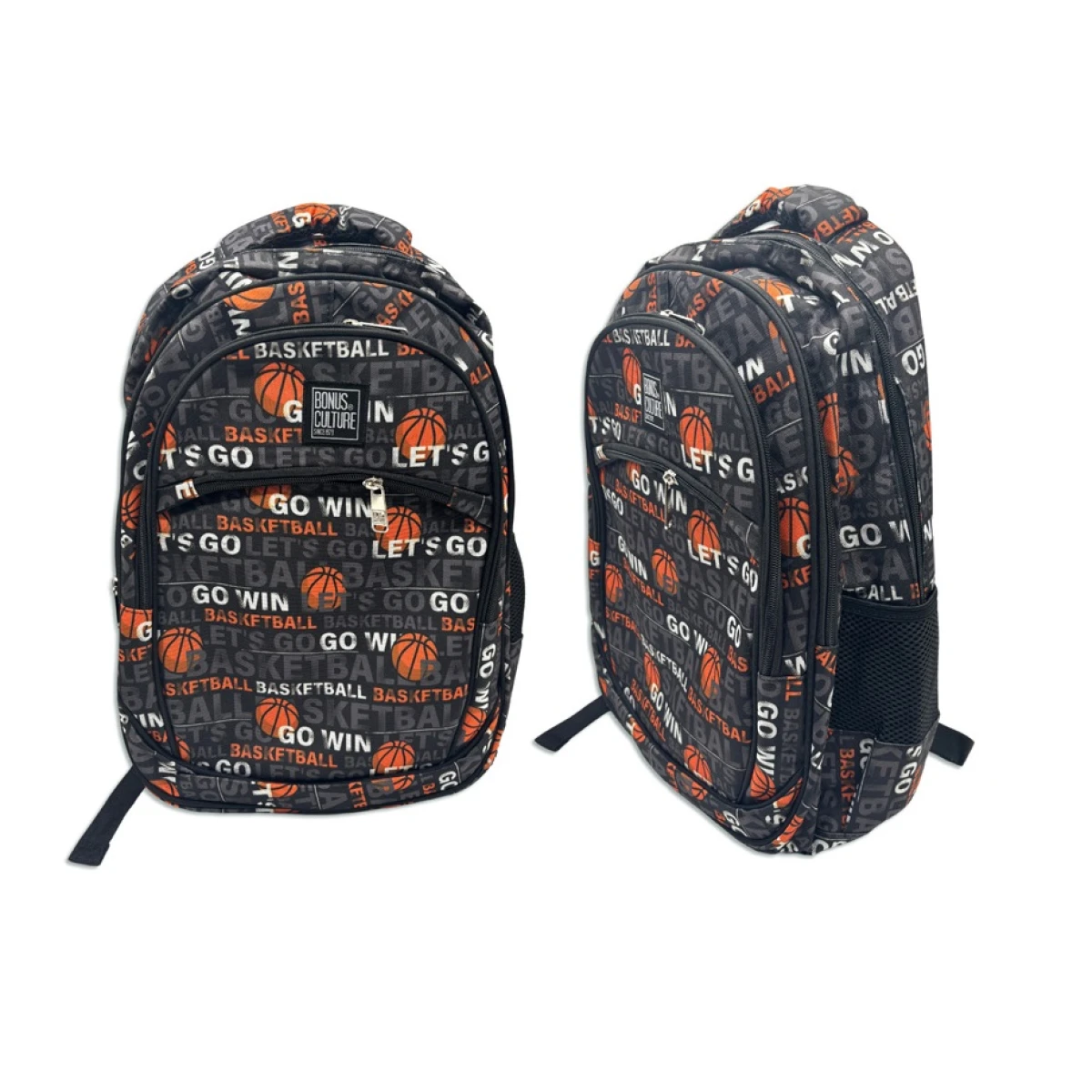 Mochila Bonus Culture 3 Cierres Bolsillo Basketball 