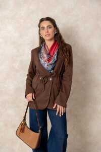 CHAQUETON TALITHA Chocolate