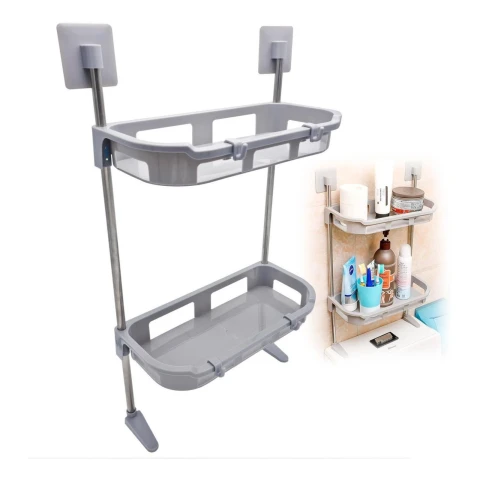 Estante Baño Inodoro Water Mochila 2 Niveles Soporte Estante Baño Inodoro Water Mochila 2 Niveles Soporte