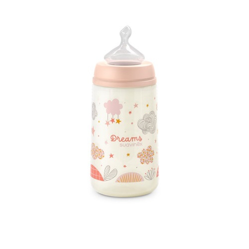 Biberon anatomico 270 ml Suavinex Dreams Rosa