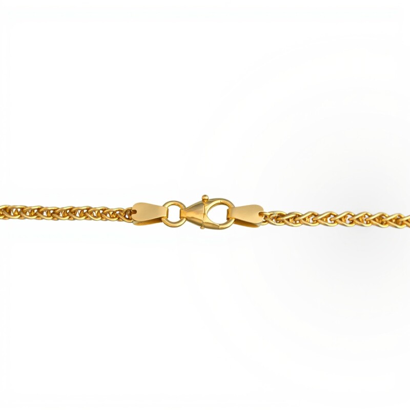 Cadena oro espiga trigo-Oro bajo -Sin Piedra-CD8046 sinpiedra