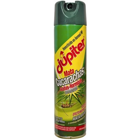 INSECTICIDA JUPITER AEROSOL MATA CUCARACHAS 400 ML INSECTICIDA JUPITER AEROSOL MATA CUCARACHAS 400 ML