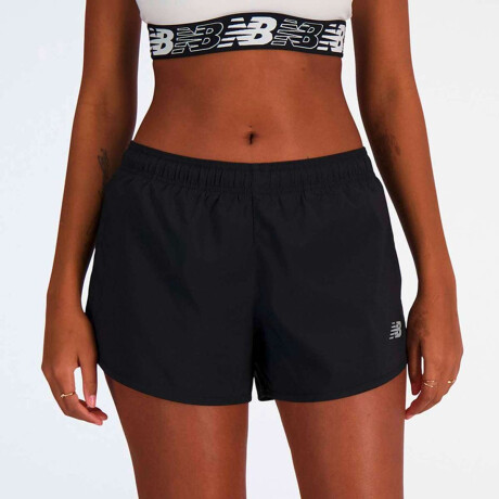 Short Sport Essentials 3'' de Mujer Negro