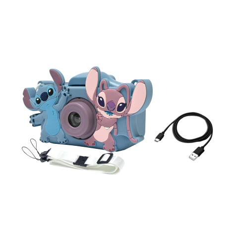 Cámara Digital Multifuncional Recargable Lexibook Stitch