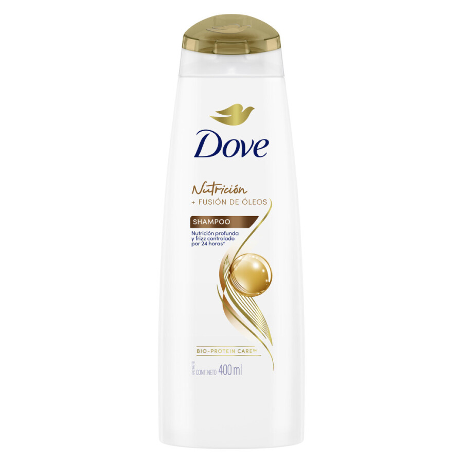 Shampoo Nutrición + Fusión de Óleos 400 ml - Dove Shampoo Nutrición + Fusión de Óleos 400 ml - Dove