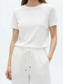 Pantalon Evelina Blanco