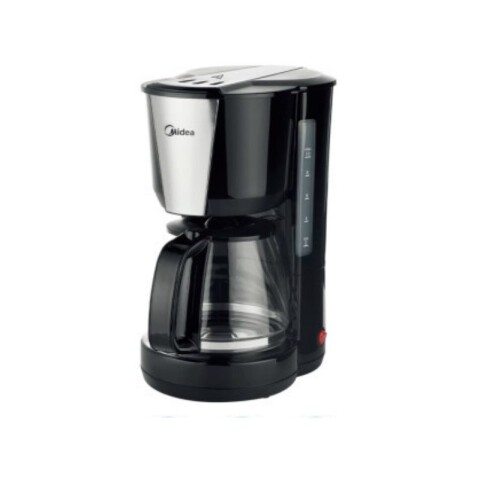 CAFETERA MIDEA 1.5L CON VÁLVULA ANTIGOTEO Acero