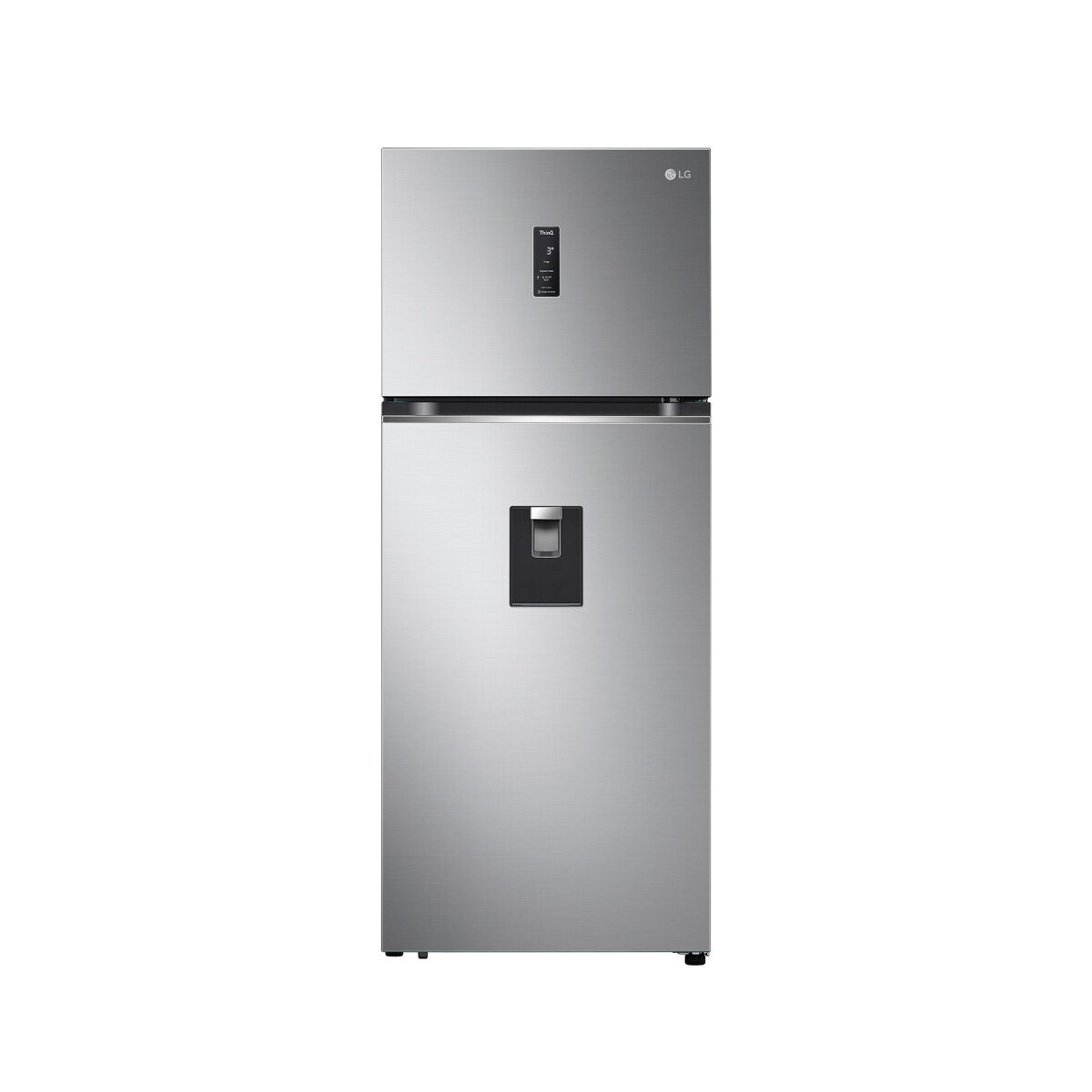 Heladera LG VT40SPP Inverter con Dispensador 392 Litros - Inox 