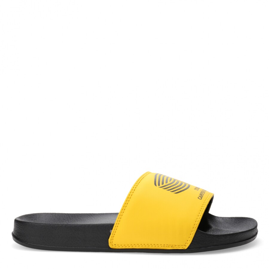 Chanclas de Hombre Peñarol Bandera CAP Negro - Amarillo