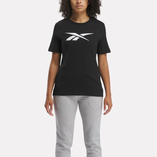 Remera Reebok Training Dama Vector Graphic Tee BLACK S/C