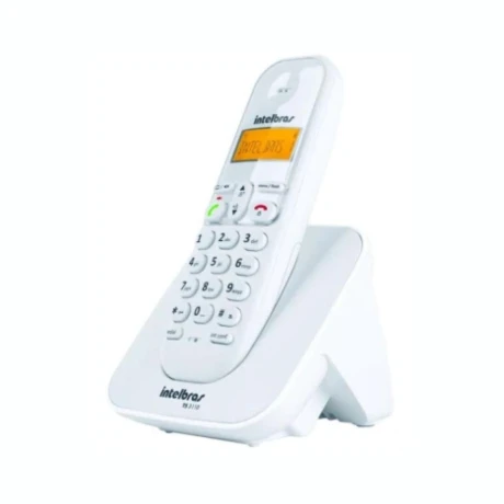 Teléfono Inalámbrico Digital INTELBRAS TS-3110 Ergonómico - Blanco Teléfono Inalámbrico Digital INTELBRAS TS-3110 Ergonómico - Blanco