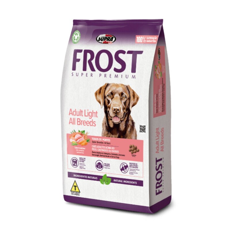 FROST PERROS LIGHT TODAS LAS RAZAS 2.5 KG